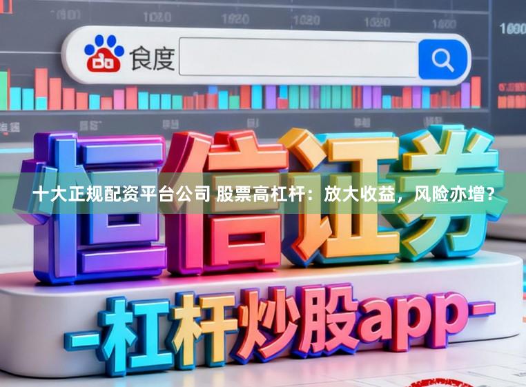十大正规配资平台公司 股票高杠杆：放大收益，风险亦增？