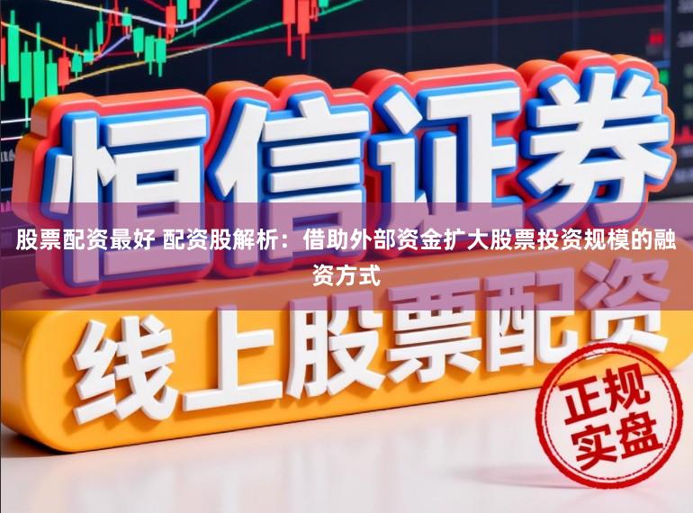 股票配资最好 配资股解析：借助外部资金扩大股票投资规模的融资方式