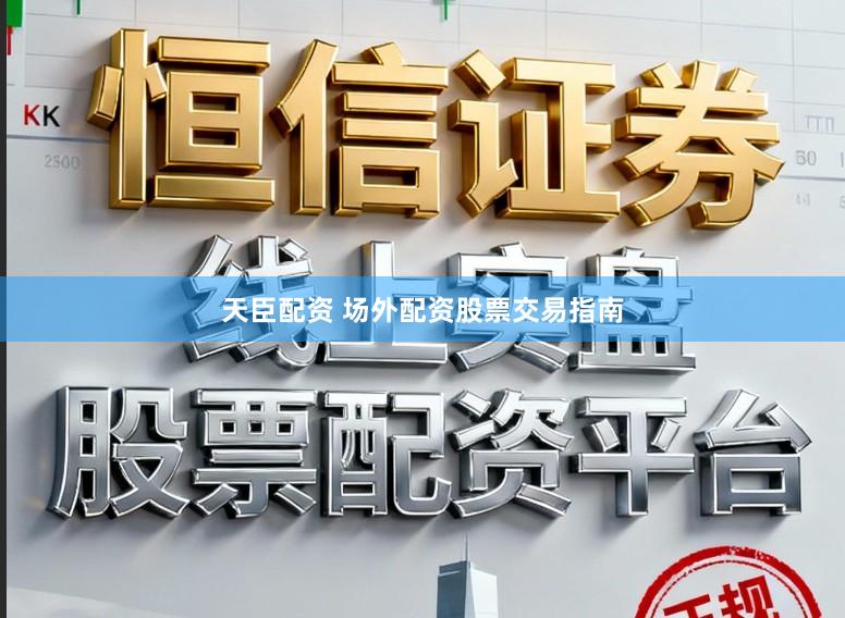 天臣配资 场外配资股票交易指南