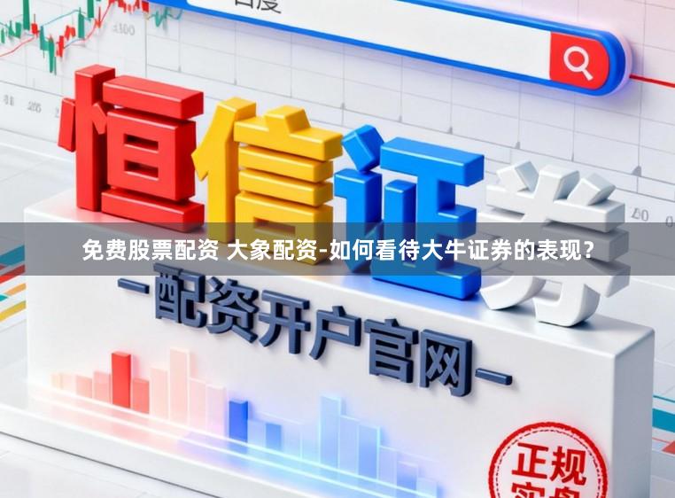 免费股票配资 大象配资-如何看待大牛证券的表现？