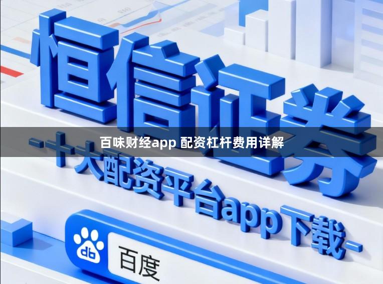 百味财经app 配资杠杆费用详解
