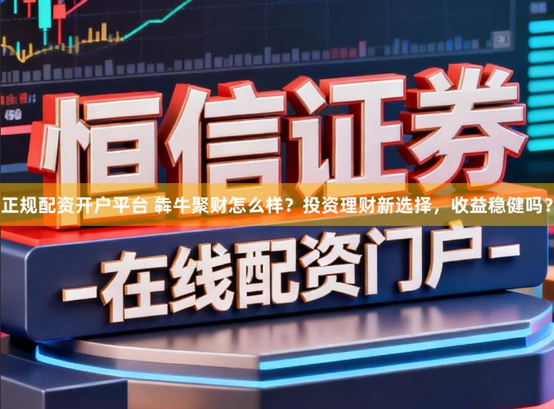正规配资开户平台 犇牛聚财怎么样？投资理财新选择，收益稳健吗？